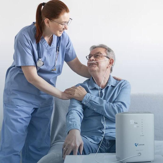 oxygen concentrator for recovery