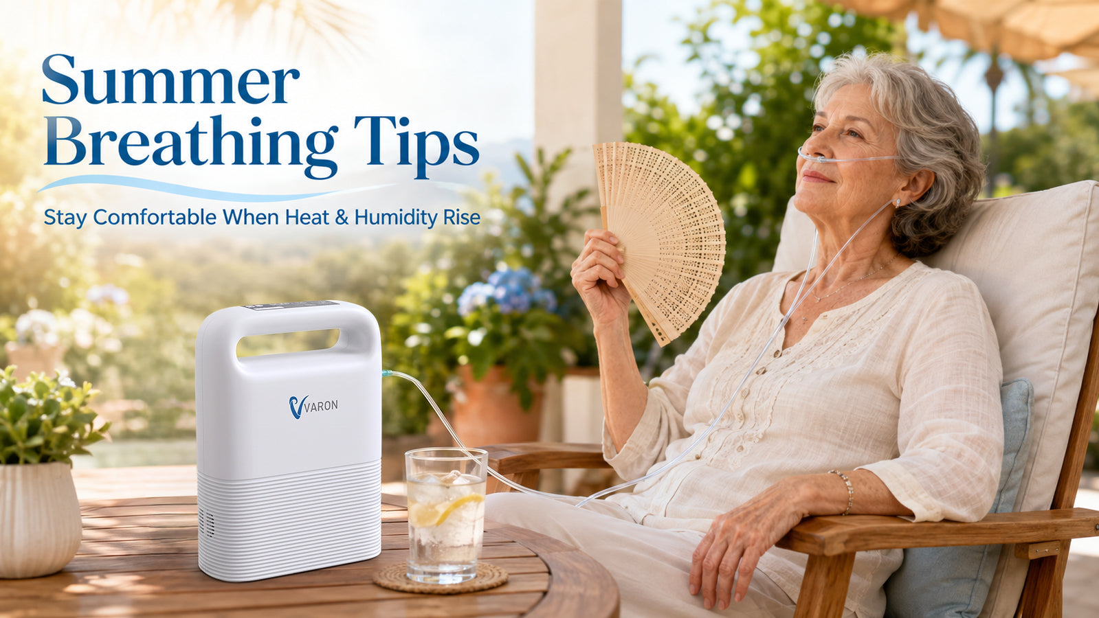 Summer Breathing Tips: How Heat and Humidity Can Affect Oxygen Comfort