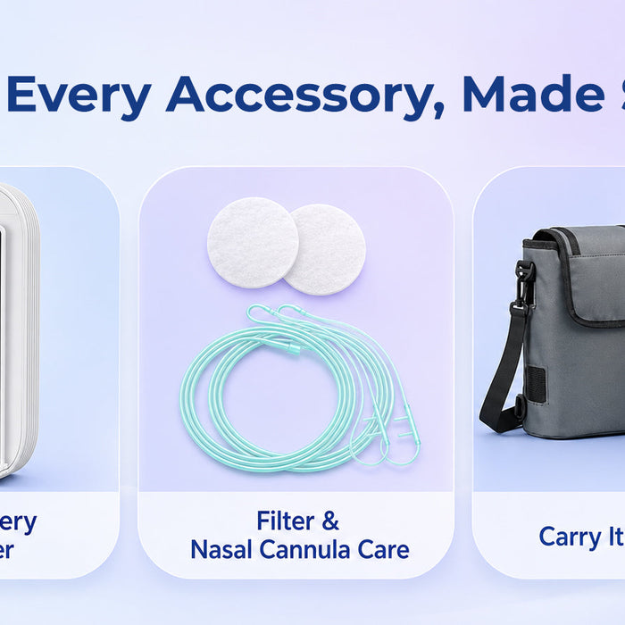Portable Oxygen Concentrator Accessories: A Simple Guide to Everyday Care and Maintenance
