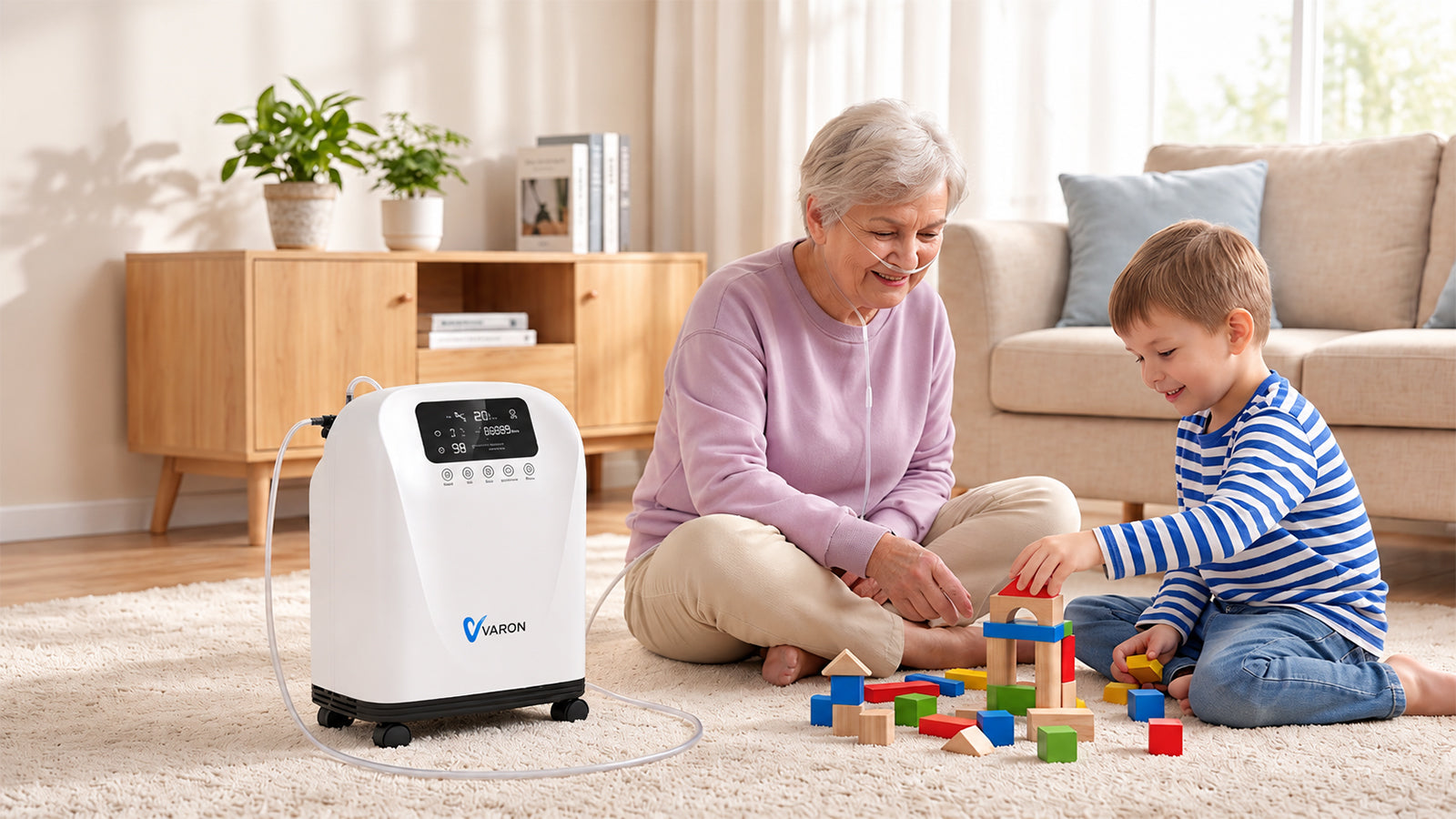 Fall Respiratory Care at Home: Everyday Use Scenarios for an Oxygen Concentrator
