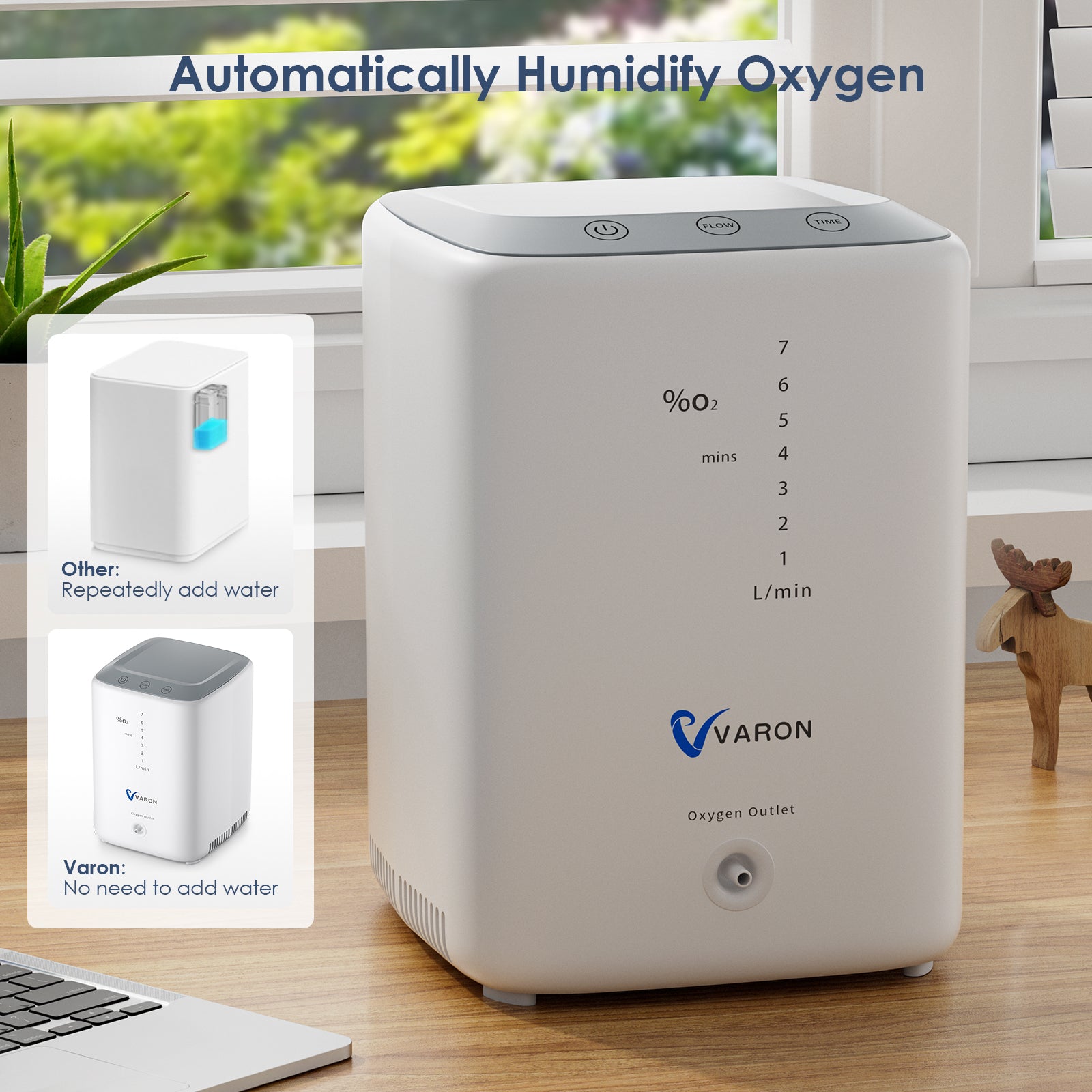 1-7L/Min Home Oxygen Concentrator VH-3