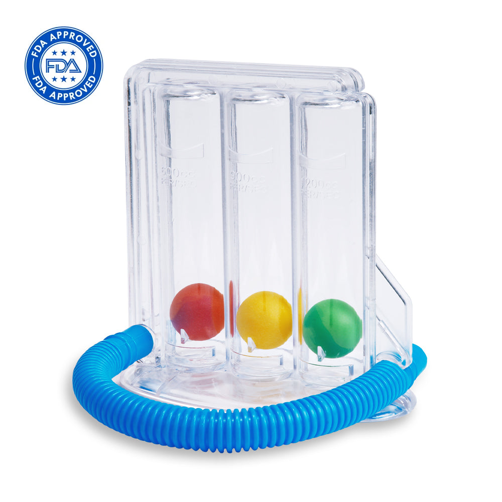 Three-Ball Breathing Exerciser