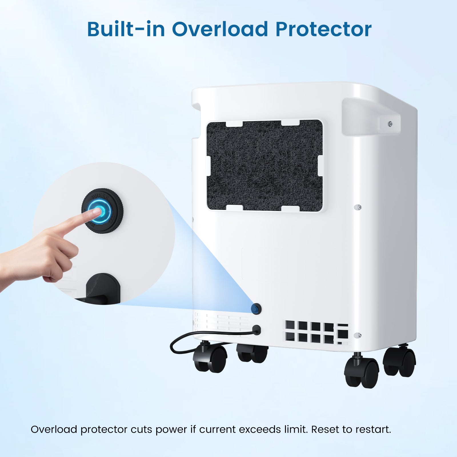 VARON 3L Premium Home Oxygen Concentrator Serene 3