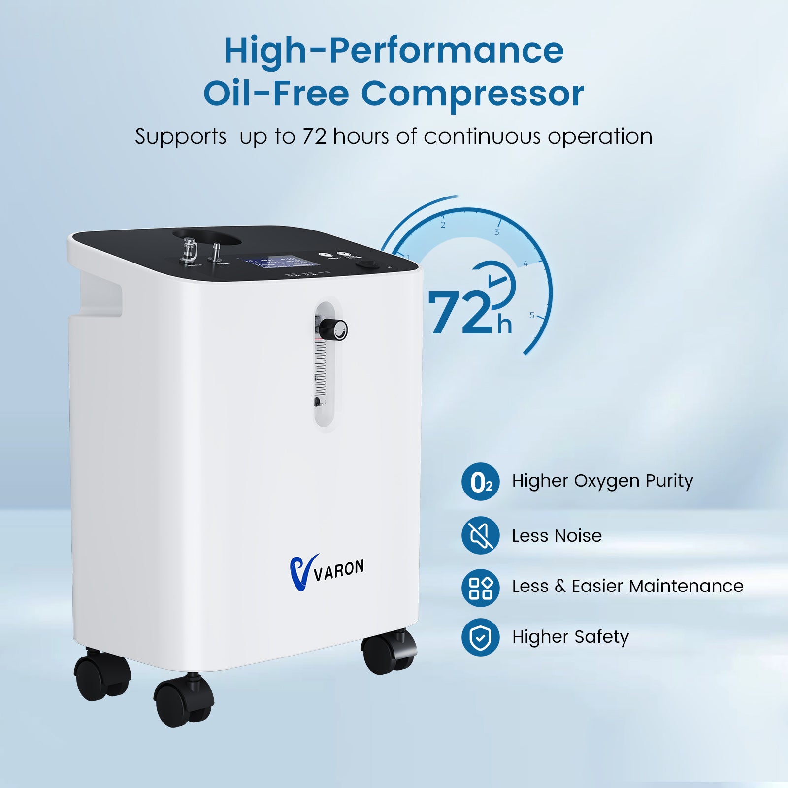 VARON 3L Premium Home Oxygen Concentrator Serene 3