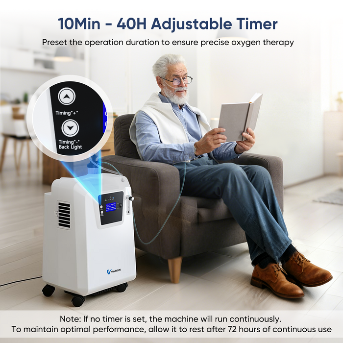 VARON 10L Premium Stationary Oxygen Concentrator Serene 10