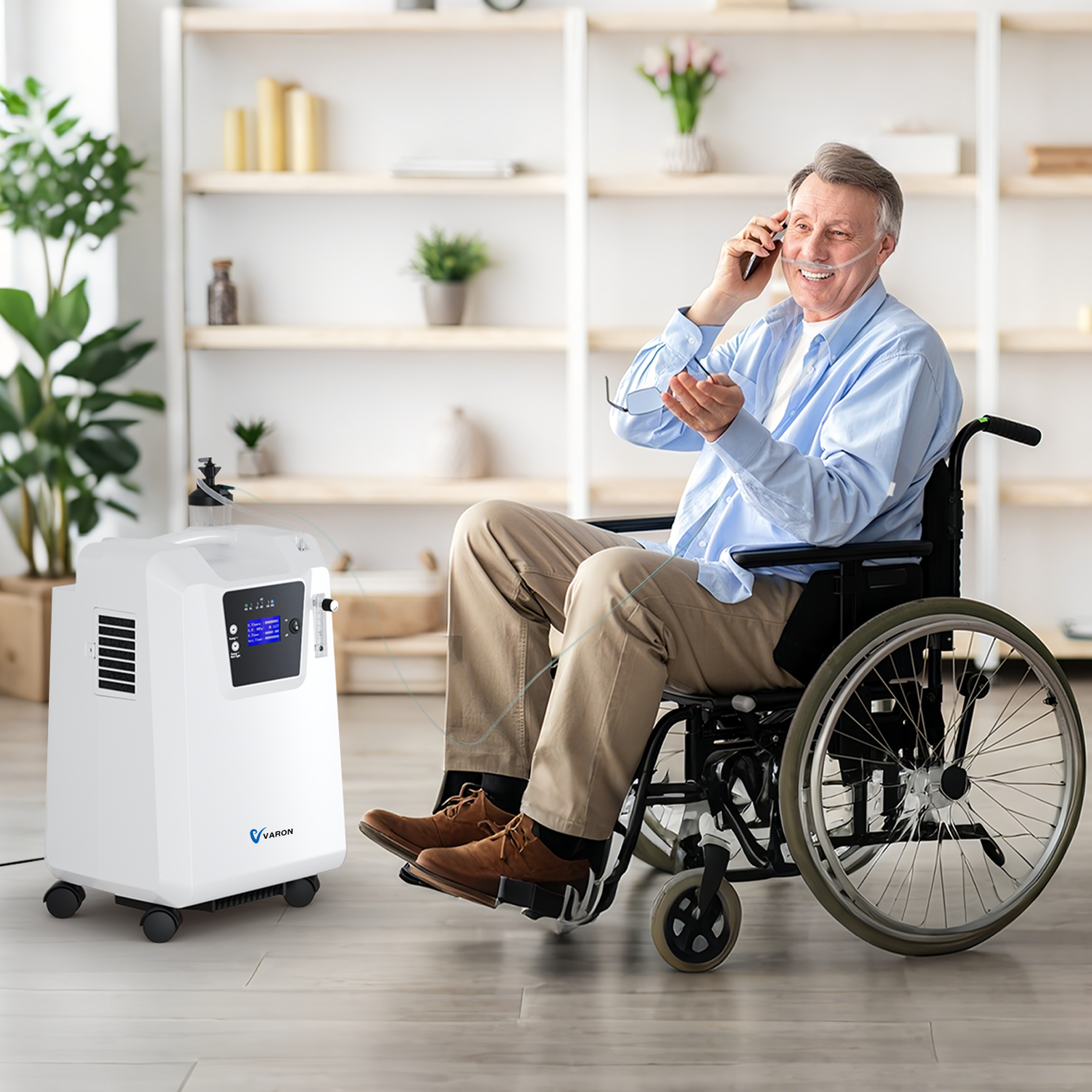 VARON 10L Premium Stationary Oxygen Concentrator Serene 10