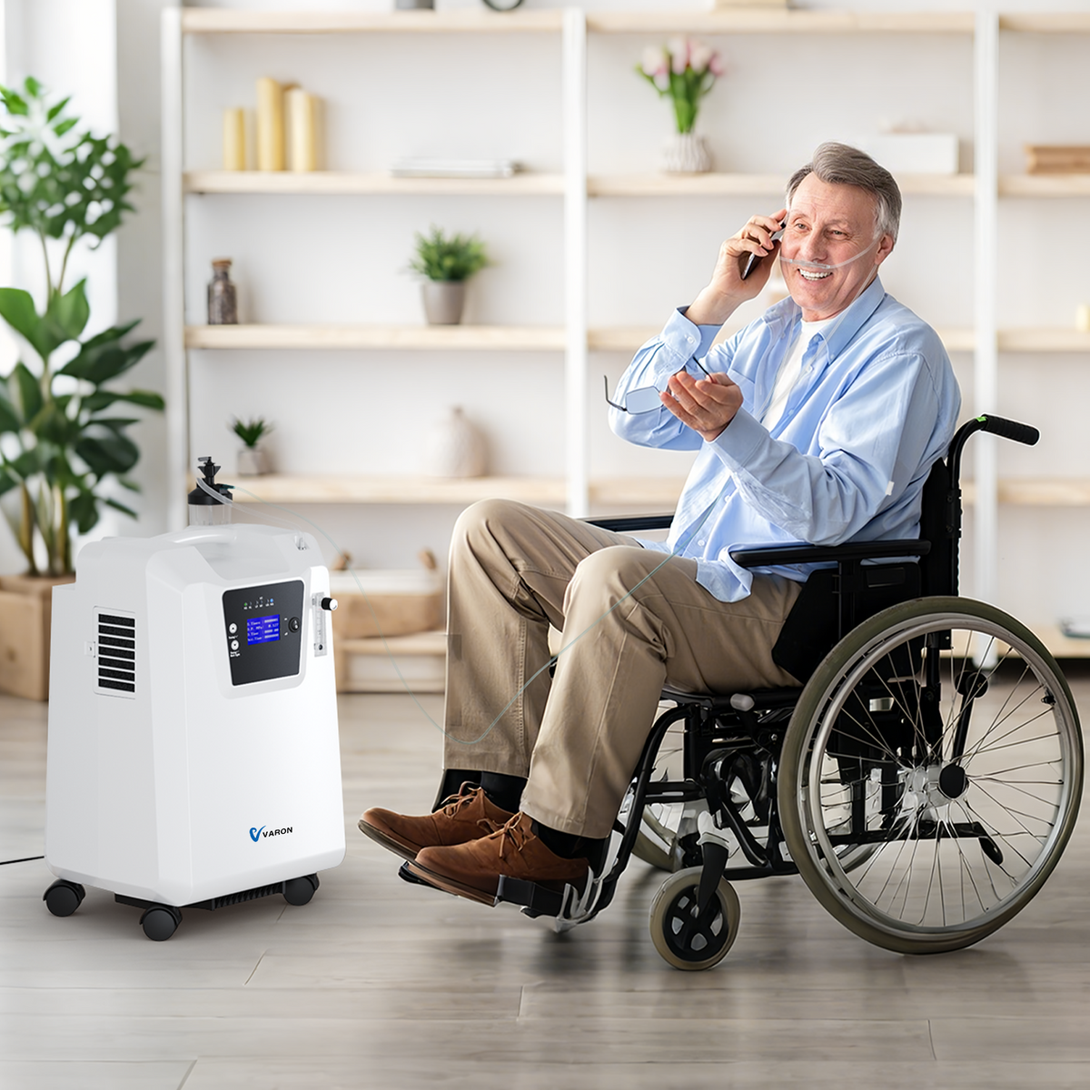 VARON 10L Premium Stationary Oxygen Concentrator Serene 10