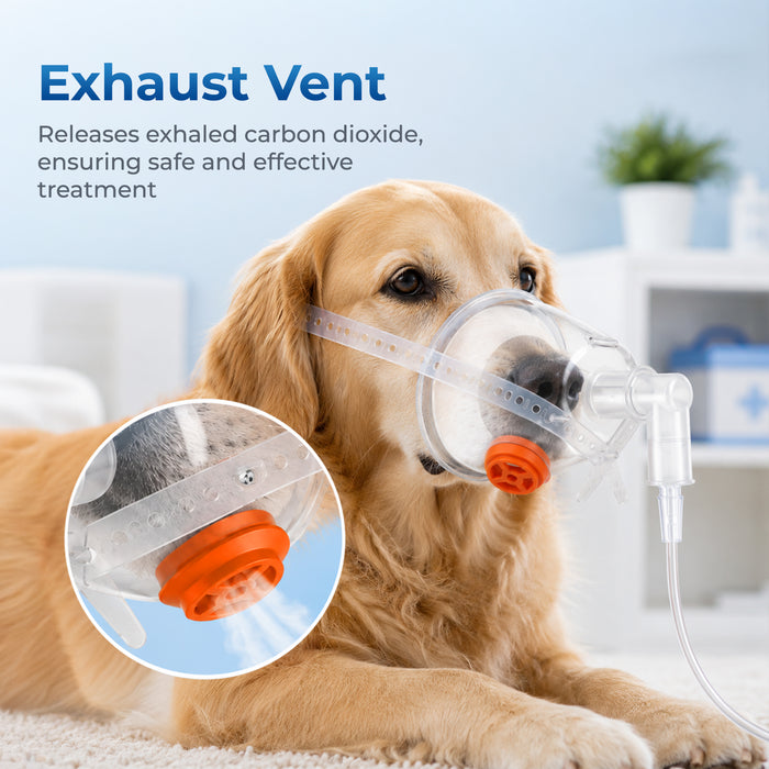 VARON Pet Oxygen Mask – Comfortable Oxygen Support for Your Beloved Pets