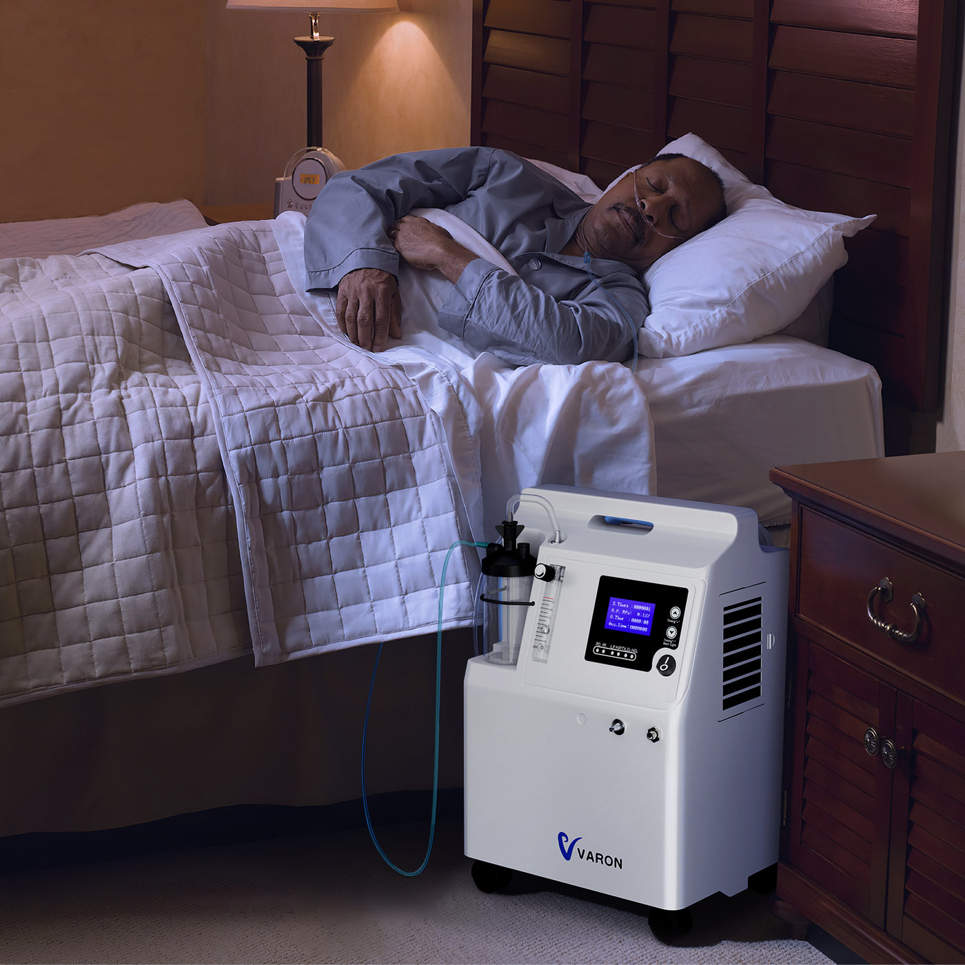 FDA-Approved Oxygen Concentrator for Home | Serene 5 VARON