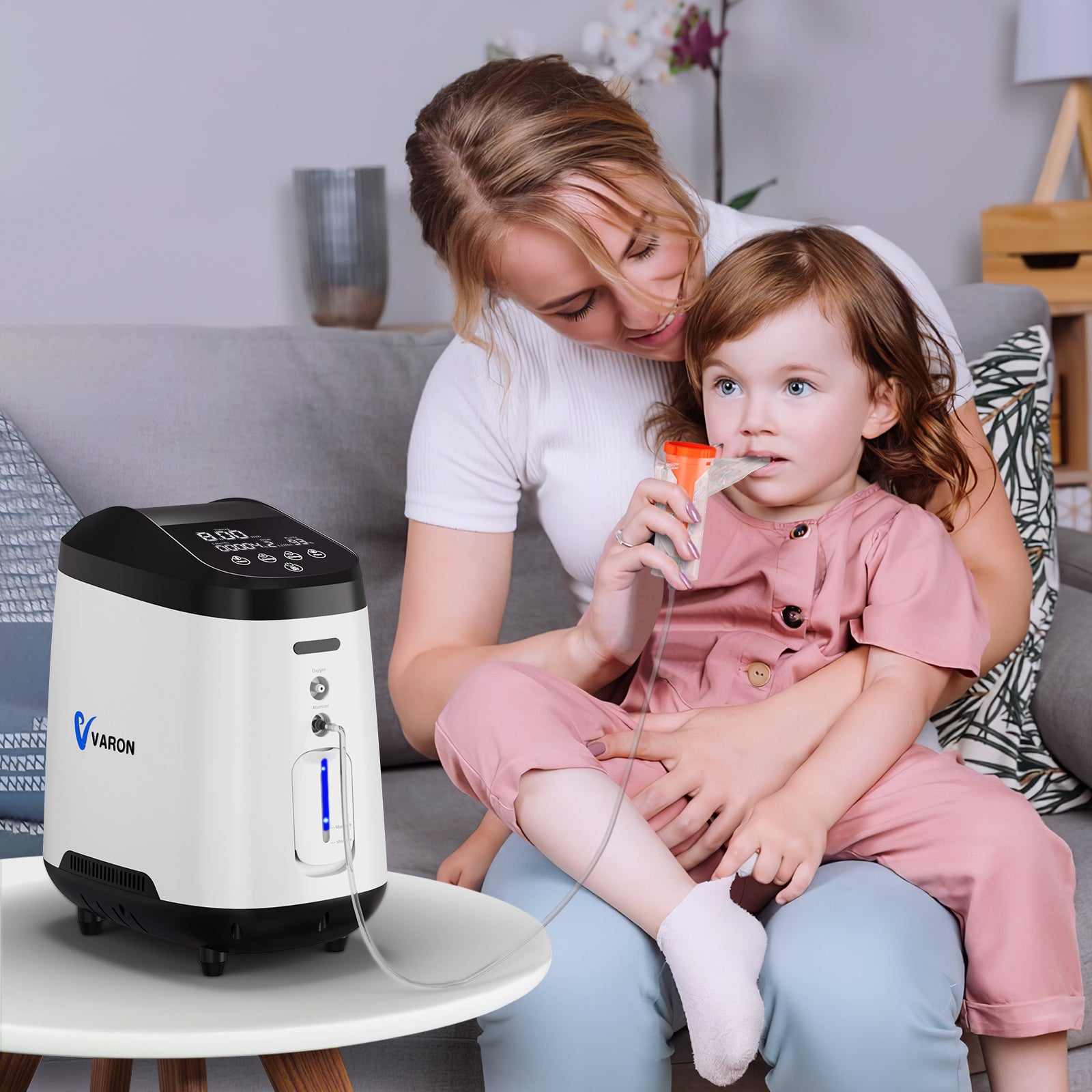 VARON 1-8L/min Home Oxygen Concentrator VH-2 PRO