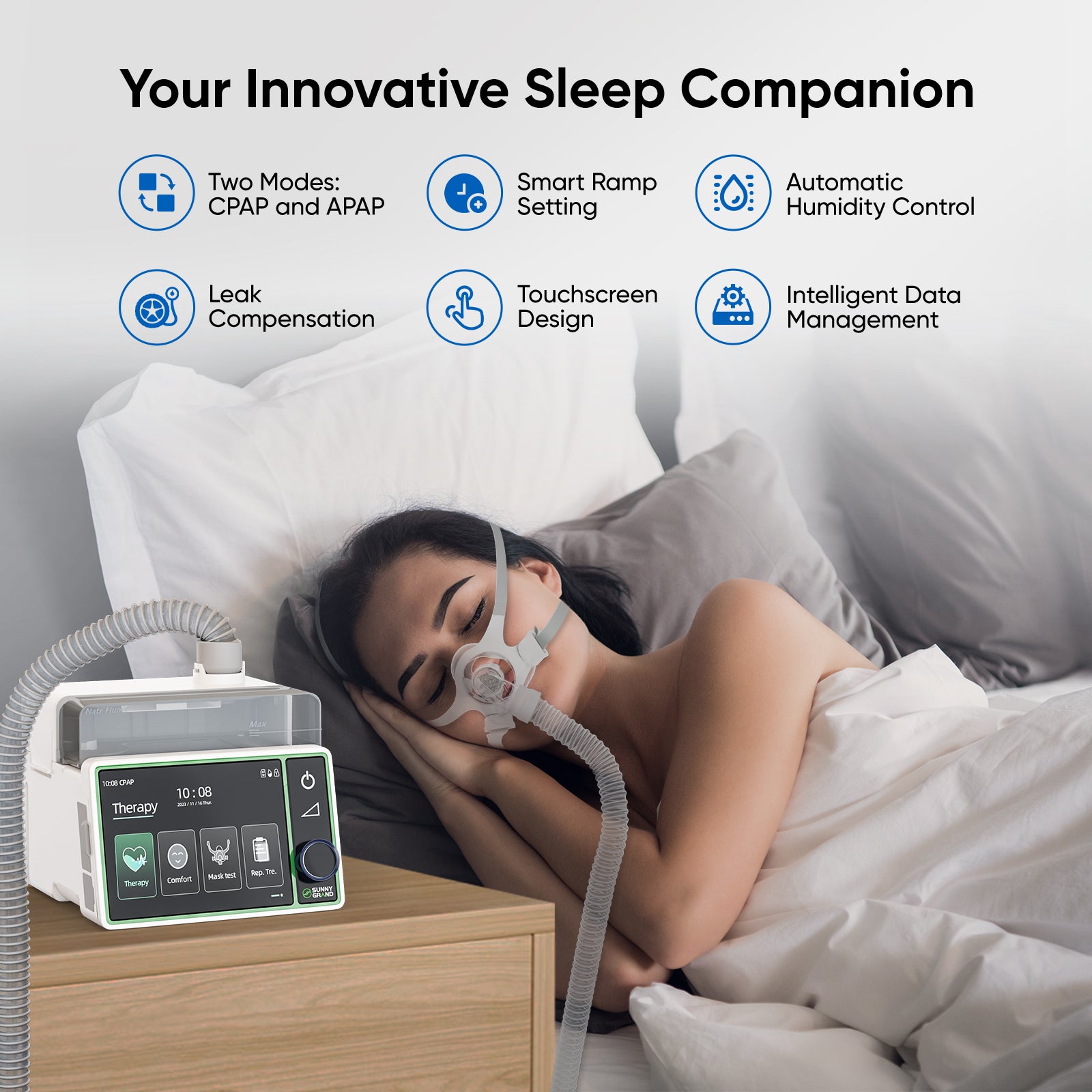 VARON 20A CPAP Machine — Sunnygrand™