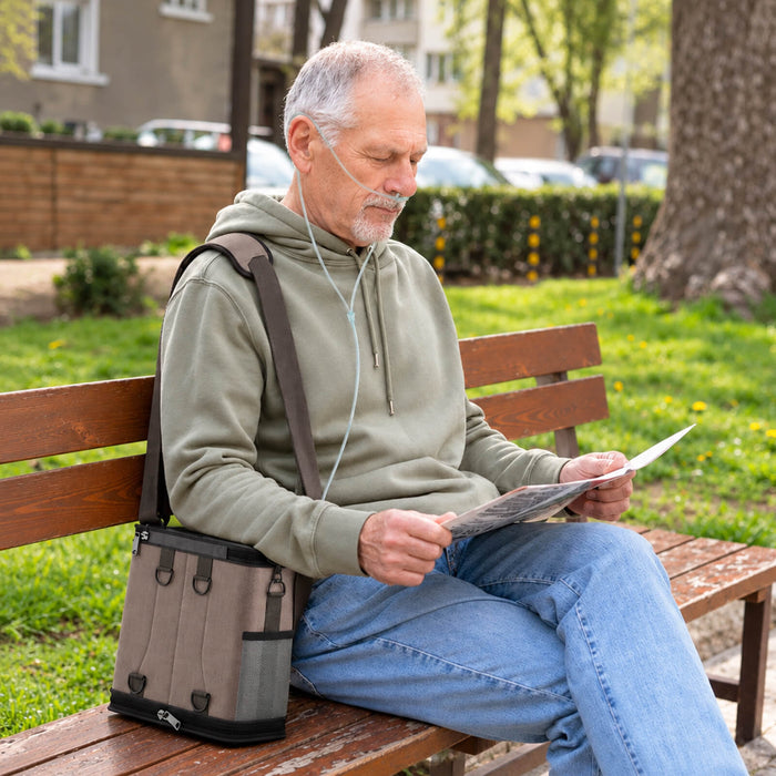 VARON VP-6 | Continuous Flow Portable Oxygen Concentrator (1-6 settings)