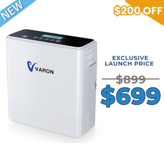 VARON 1-5L Continuous Flow Portable Oxygen Concentrator VP-6