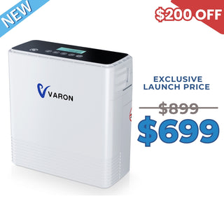 VARON 1-5L Continuous Flow Portable Oxygen Concentrator VP-6