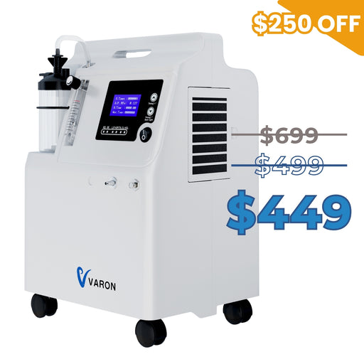 VARON 5L Premium Home Oxygen Concentrator Serene 5