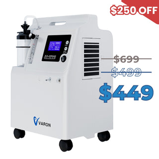 VARON 5L Medical Grade Home Oxygen Concentrator Serene 5