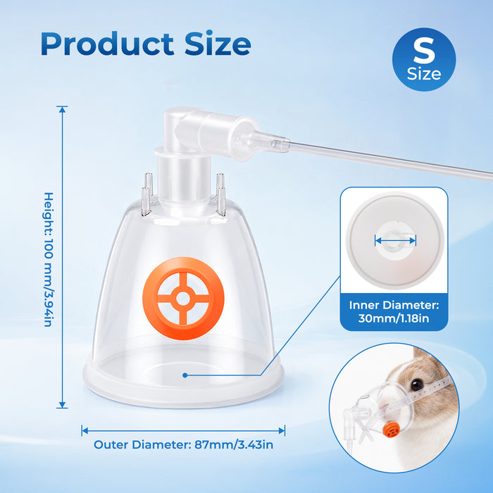VARON Pet Oxygen Mask – Comfortable Oxygen Support for Your Beloved Pets