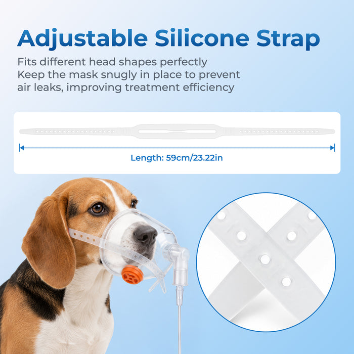 VARON Pet Oxygen Mask – Comfortable Oxygen Support for Your Beloved Pets