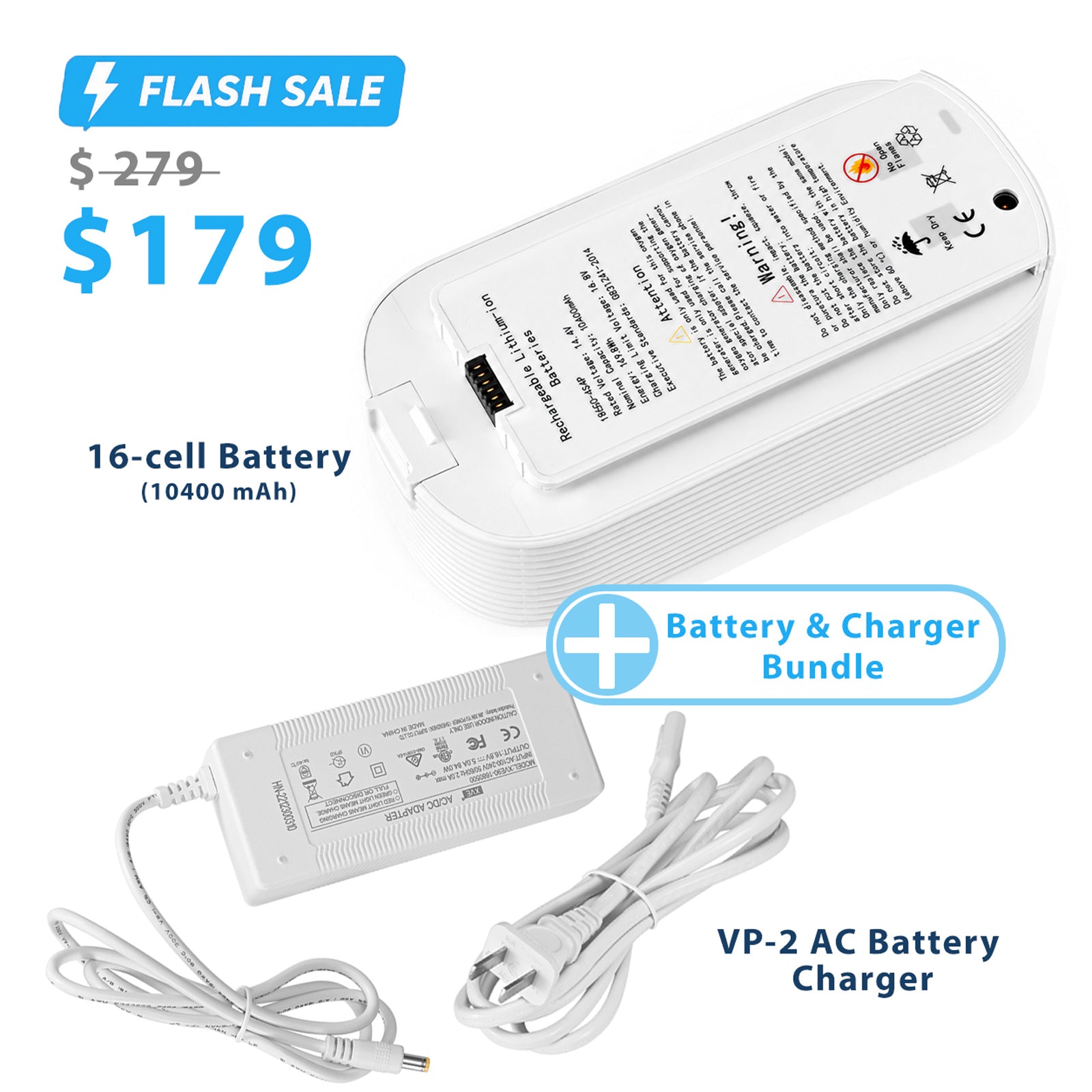 Extra battery for VP-2