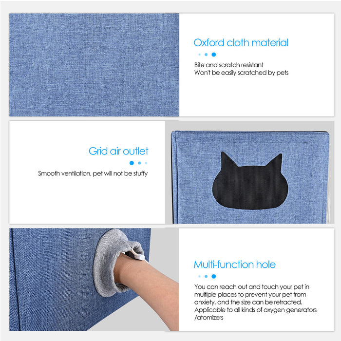 VARON Pet Oxygen Therapy Bundle (Small to Medium Pets) – Serene 3 + 100L Comfort Chamber