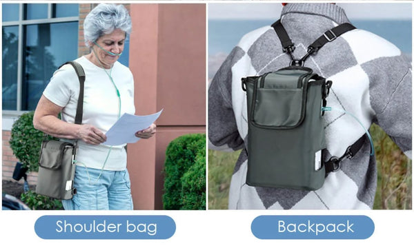 Portable Design — Just 4.85 lbs, with a carrying bag included.