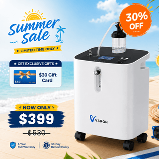 VARON 3L Premium Home Oxygen Concentrator Serene 3