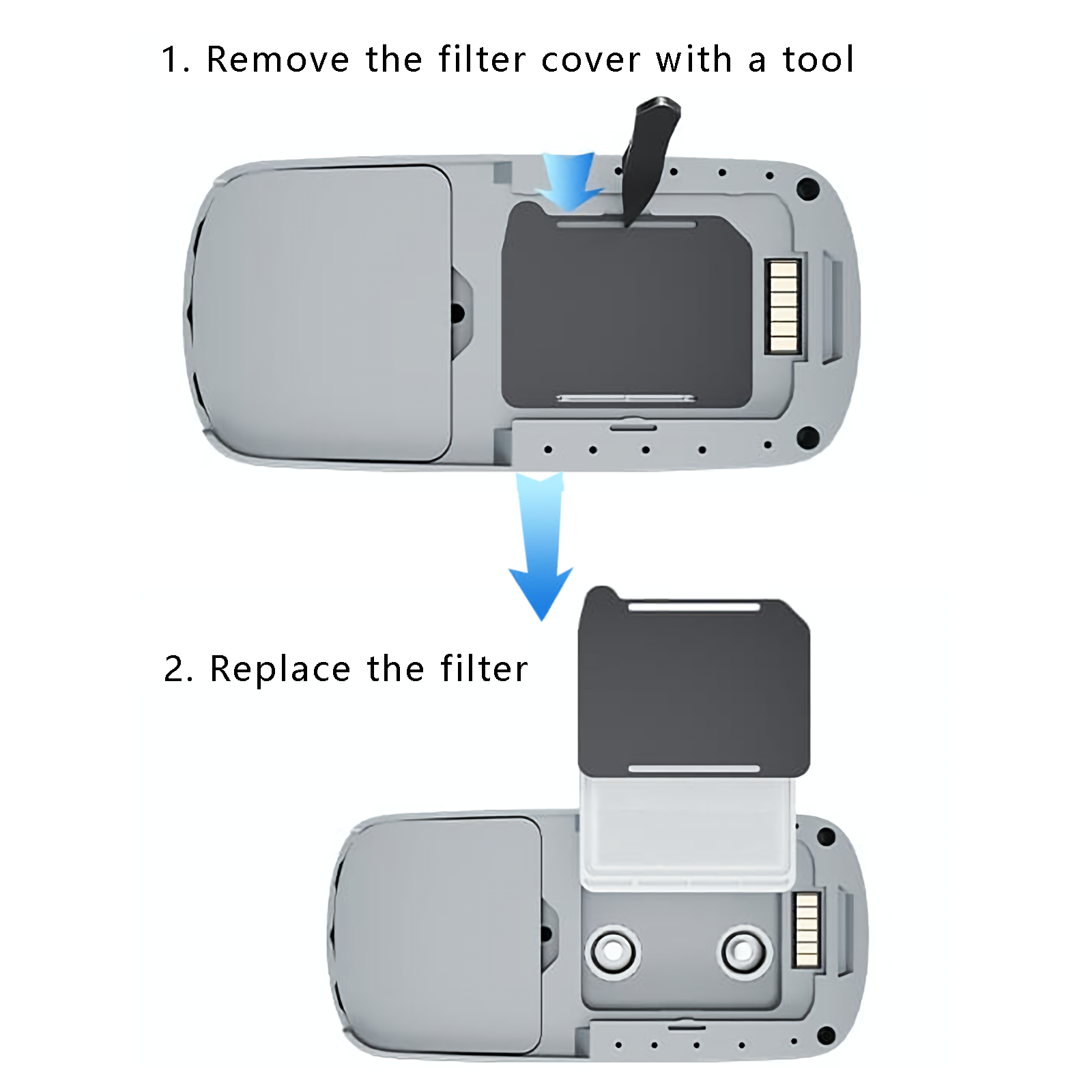 Replacement Filters for VP-8G Oxygen Concentrator