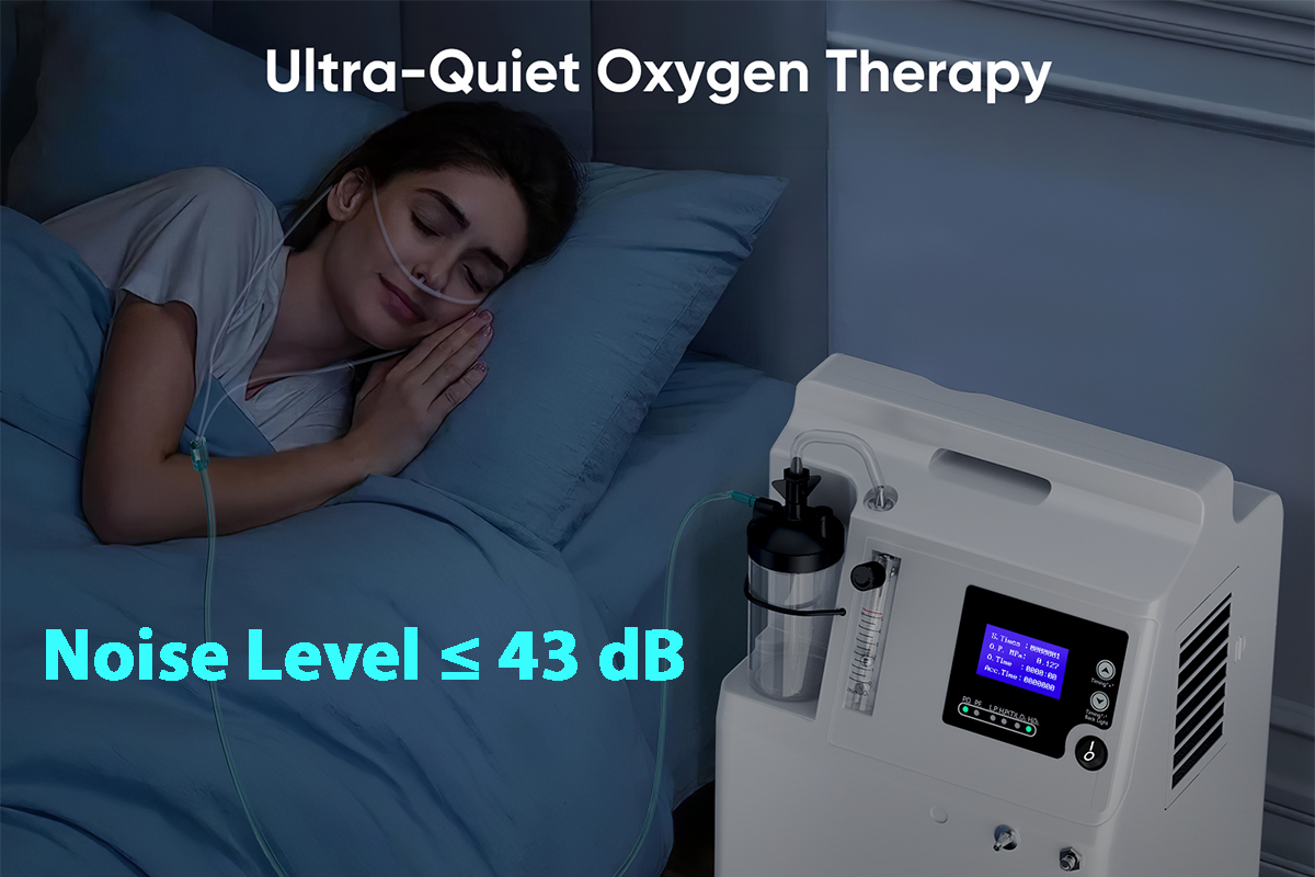 Quiet Performance — Operates at noise levels below 43 dB for a more comfortable experience.