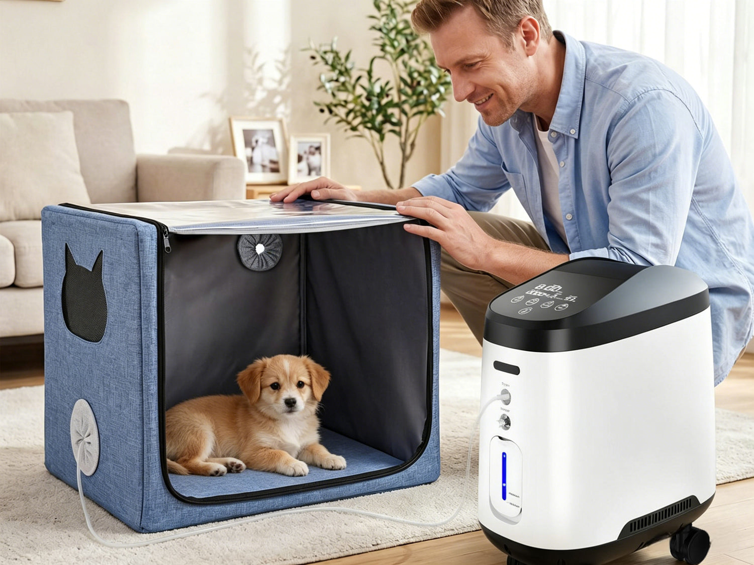 <p>VH-2 Pro Pet Oxygen Therapy Bundle</p>
