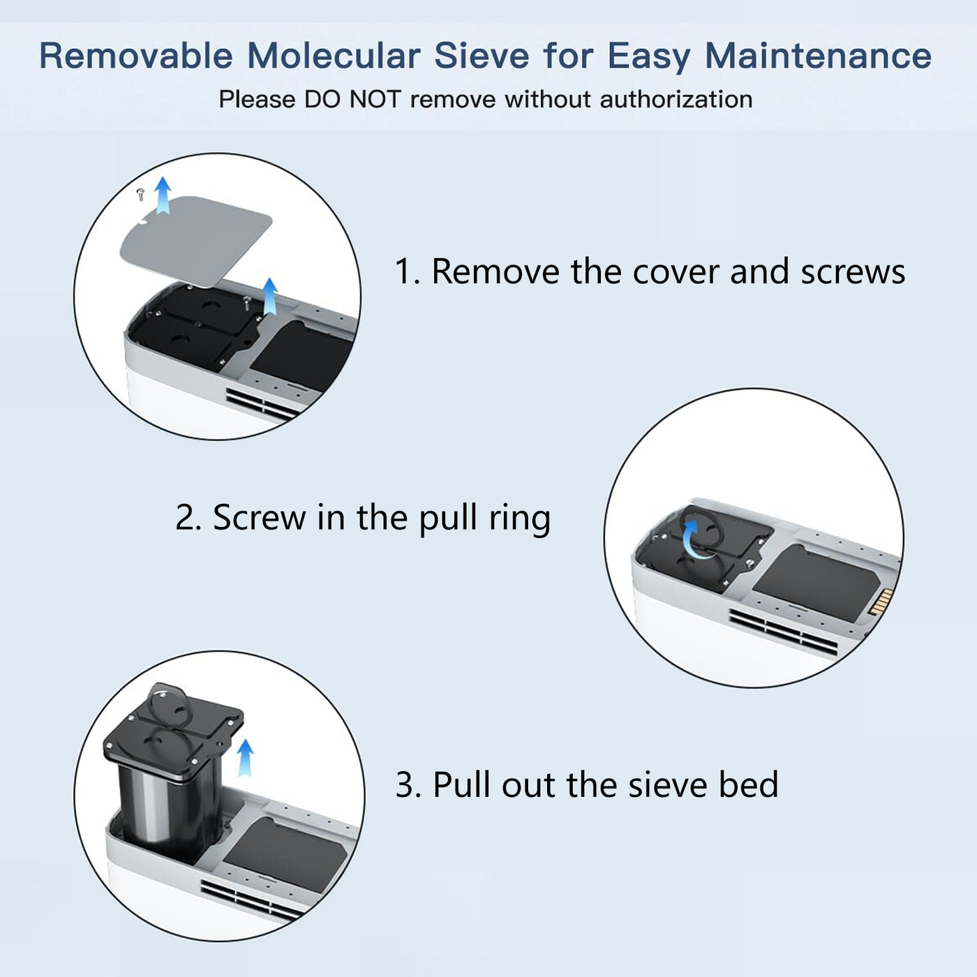 VP-8G Replacement Sieve Bed – High-Purity Oxygen Part — VARON