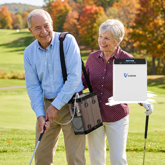 VARON VP-6 | Continuous Flow Portable Oxygen Concentrator (1-6 settings)