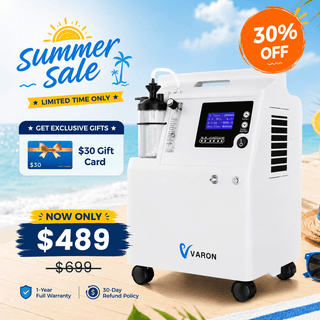 VARON 5L Medical Grade Home Oxygen Concentrator Serene 5