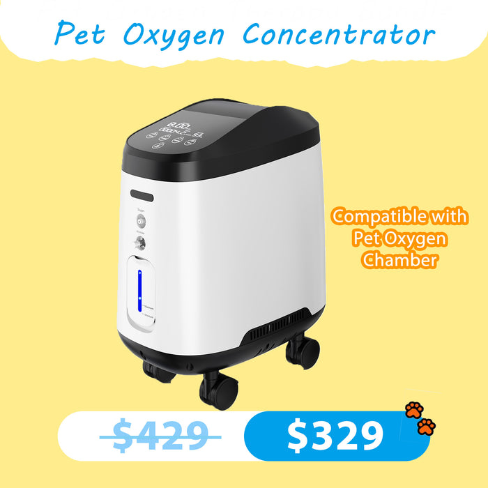 Stationary Pet Oxygen Concentrator | Powered by VH-2 Pro | Compatible with VARON Pet Oxygen Chamber
