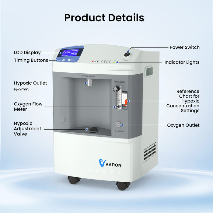VARON Elevate 100 High-Flow Altitude Generator for Hypoxic Training