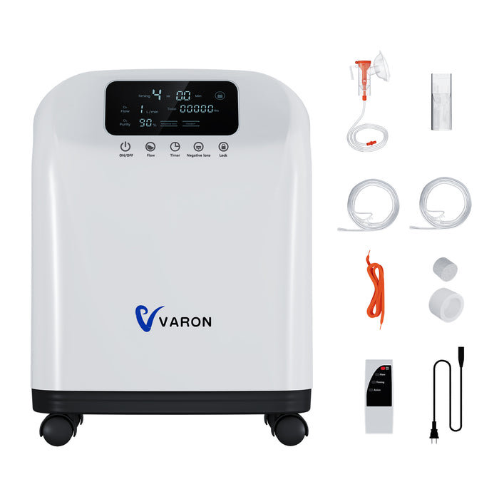 VARON VH-4 | Continuous Flow Home Oxygen Concentrator (1-9 settings)