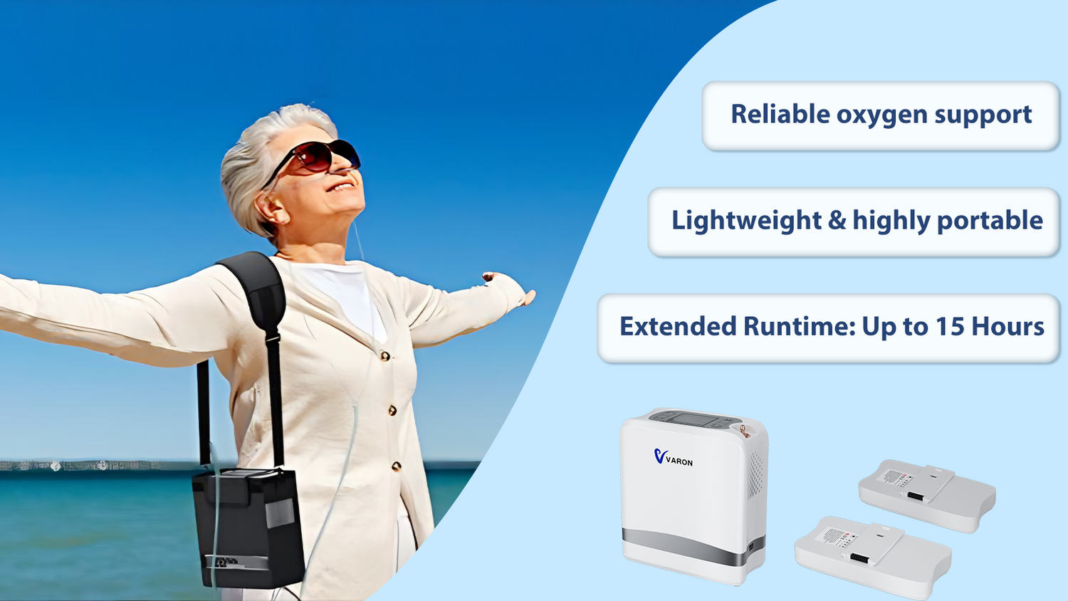 Travel farther. Stay active. Breathe with confidence.