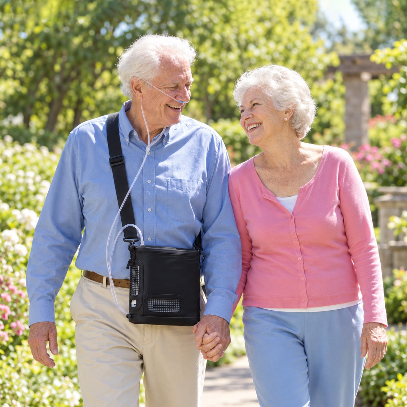 New VARON VP-8G | Pulse Flow Portable Oxygen Concentrator (1-8 settings)
