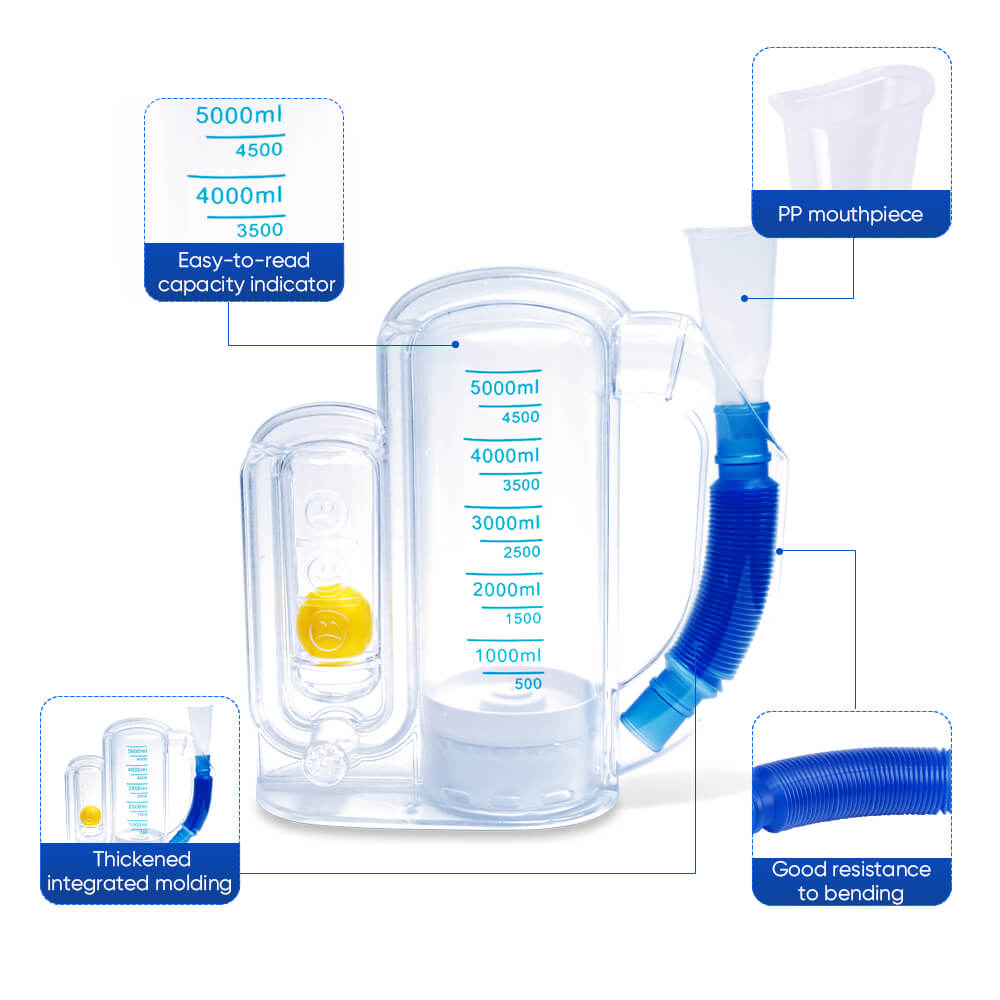 5000ML Lung Breathing Trainer