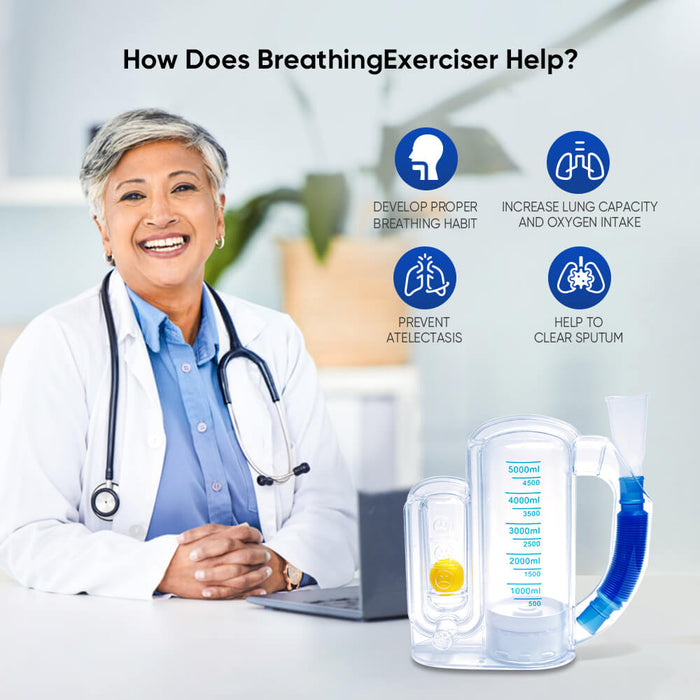 5000ML Lung Breathing Trainer